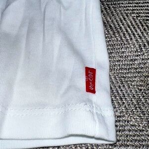 Levi's Blue and White Graphic T-Shirt